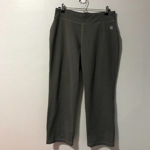 Land's End Womens Activewear Gray Jogger Pants